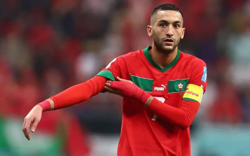 Ziyech fuera de la selección marroquí : Regragui defiende su decisión ante críticas